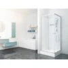 Baliv Komplettdusche DUK-85.110KE 85 Cm X 85 Cm Silber Matt -Badarmaturen Verkauf 110935 AB01 190221 L RET01
