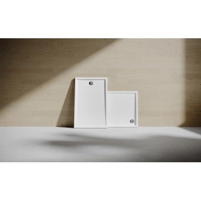 Hüppe Duschwanne Purano 4-Eck 90/120 Weiß 4 Hüppe Duschwanne Purano 4-Eck 90/120 Weiß – Bild 2