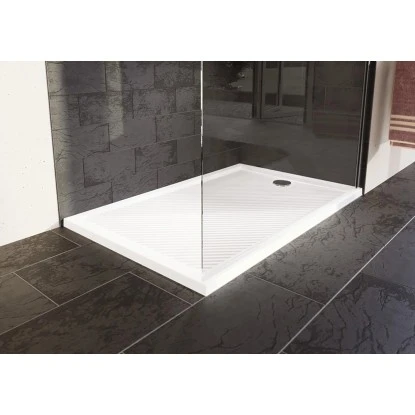 Hüppe Duschwanne Purano 4-Eck 90/120 Weiß 3 Hüppe Duschwanne Purano 4-Eck 90/120 Weiß