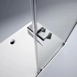 Hüppe Xtensa Pure Walk In Gleittür 1-teilig Linksbefestigung 160-180 Cm X 200 Cm -Badarmaturen Verkauf 159157 XtensaGriff 1