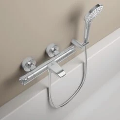 Ideal Standard Badethermostat Ceratherm T50 Aufputz Chrom -Badarmaturen Verkauf 189337 3049 10