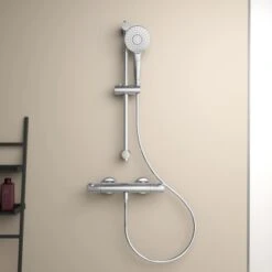 Ideal Standard Brausethermostat Ceratherm T50 Aufputz Chrom -Badarmaturen Verkauf 189350 3049 5