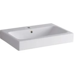 Geberit Waschbecken ICon 60 Cm Hahnloch KeraTect