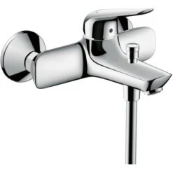 Hansgrohe Einhebel-Wannenarmatur Novus Aufputz Chrom