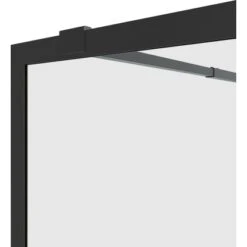 Baliv Duschabtrennung Walk-In DUK-120.81 120 Cm X 195 Cm Schwarz -Badarmaturen Verkauf 250312110997 CU01 190221 L