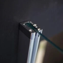 Breuer Schiebetür Rechts Für Seitenwand Panorama Chrom Klarglas 120 Cm -Badarmaturen Verkauf 260814 2570 3483 3