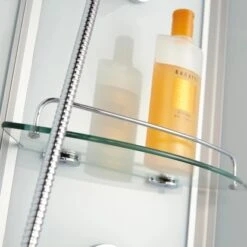 Schulte Komplettduschkabine Korfu II Mit Boiler Pumpe Alu-Natur Hellgrün -Badarmaturen Verkauf 32020 2053 4060991009983 9