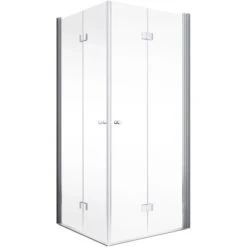 Schulte ExpressPlus Drehfalttür AlexaStyle2.0 Alunatur 90x90x192cm -Badarmaturen Verkauf 32020 2053 4060991037771 2