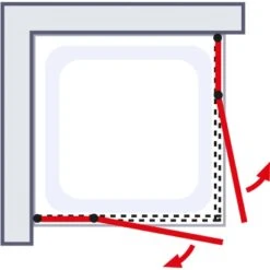 Schulte ExpressPlus Eckeinstieg 4-tlg. MasterClass Chromoptik 80x80x200cm 11 Schulte ExpressPlus Eckeinstieg 4-tlg. MasterClass Chromoptik 80x80x200cm -Badarmaturen Verkauf 32020 2053 4060991038341 6