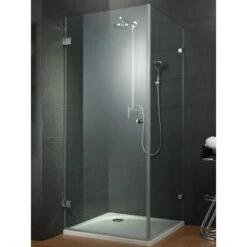 Schulte Drehtür Davita Inkl. Seitenwand Echtglas Chrom