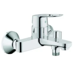 Grohe QuickFix Einhebelmischer-Wannenarmatur Loop Chrom
