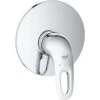 Grohe Einhand-Brausebatterie Eurostyle Offener Metall-Hebelgriff Chrom -Badarmaturen Verkauf 4005176334337 4520 1