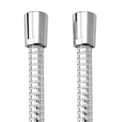 AquaSu Brauseschlauch Molis 2 M Chrom-transparent