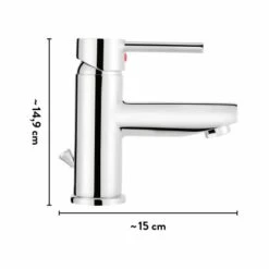 Baliv WaschtischarmaturWT-5150 Chrom -Badarmaturen Verkauf 4007873903533 VM01 260521