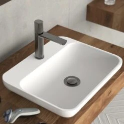 Schütte Waschtischarmatur New York Graphit Matt 20 Schütte Waschtischarmatur New York Graphit Matt -Badarmaturen Verkauf 4008431336121 2759 15