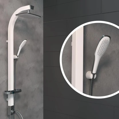 Madagaskar Brause-Set Weiß 9 Madagaskar Brause-Set Weiß – Bild 7