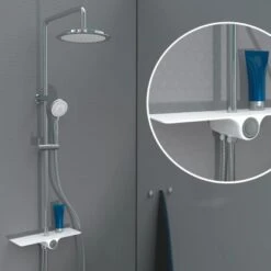Schütte Überkopf-Brauseset Aquastar Umsteller Mittig Chrom-Weiß 11 Schütte Überkopf-Brauseset Aquastar Umsteller Mittig Chrom-Weiß -Badarmaturen Verkauf 4008431605005 2759 3