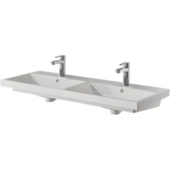 Pelipal Keramik-Doppelwaschtisch Serie 4035 Weiß 120 Cm -Badarmaturen Verkauf 4017026149909 2467 1