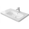 Duravit Möbelwaschbecken DuraStyle 80 Cm Weiß 1 Hahnloch Becken R -Badarmaturen Verkauf 4021534894275 001