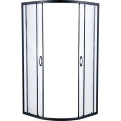 BWO Duschkabine Halbrund Mit Duschtasse Mieliwo 80 -Badarmaturen Verkauf 4048124106280 S02 221220 L