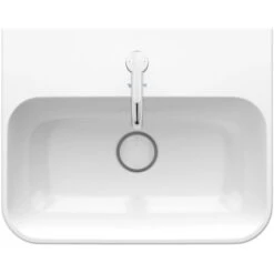 Duravit Aufsatzbecken Happy D.2 Plus Weiß Hochglanz 17 Cm X 50 Cm X 40 Cm -Badarmaturen Verkauf 4053424896830 2438 S 03