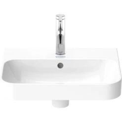 Duravit Aufsatzbecken Happy D.2 Plus Weiß Hochglanz 17 Cm X 50 Cm X 40 Cm -Badarmaturen Verkauf 4053424896830 2438 S 04