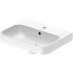 Duravit Aufsatzbecken Happy D.2 Plus Weiß Hochglanz 17 Cm X 50 Cm X 40 Cm -Badarmaturen Verkauf 4053424896830 2438 S 05
