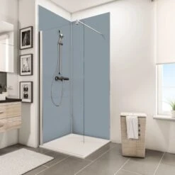 Schulte DecoDesign Duschrückwand Set Ecke Dekor Hellgrau -Badarmaturen Verkauf 4060991007484 2053 7