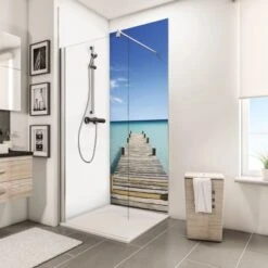 Schulte DecoDesign Duschrückwand Foto Steg Malediven 210 X 90 Cm -Badarmaturen Verkauf 4060991007750 2053 7