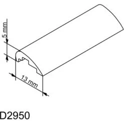 Schulte Wasserleiste Gerade Inkl. Endkappen MasterClass, Garant Und Sunny -Badarmaturen Verkauf 4060991015212 2053 6