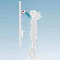 Schulte Dusch Master Rain Mit Thermostat Und Tellerkopfbrause -Badarmaturen Verkauf 4060991035418 2053 3