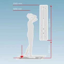 Schulte Dusch Master Rain Mit Thermostat Und Tellerkopfbrause -Badarmaturen Verkauf 4060991035418 2053 6