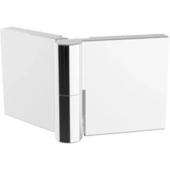 Schulte ExpressPlus Drehfalttür Eckeinstieg AlexaStyle2.0 Alu Natur Klar 80cm -Badarmaturen Verkauf 4060991037764 2053 3