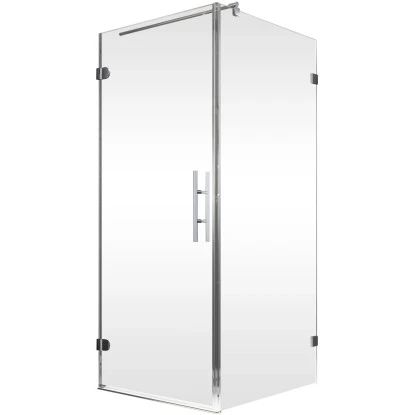 Schulte Drehtür Davita Inkl. Seitenwand Mit Stabgriff Echtglas Chrom 4 Schulte Drehtür Davita Inkl. Seitenwand Mit Stabgriff Echtglas Chrom – Bild 2