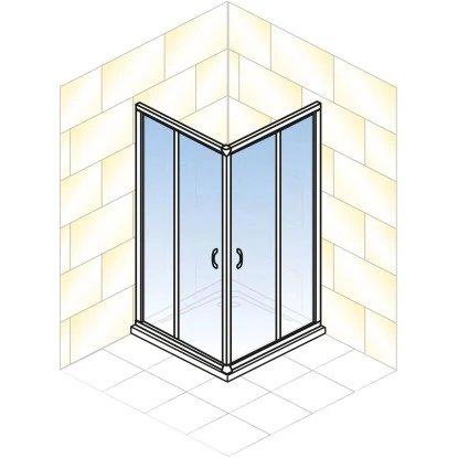 Schulte ExpressPlus Eckeinstieg Sunny Sicherheitsglas Chromoptik 190x80cm 7 Schulte ExpressPlus Eckeinstieg Sunny Sicherheitsglas Chromoptik 190x80cm – Bild 5