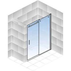 Schulte Alexa Style 2.0 Schiebetür In Nische BlackStyle 120 X 200cm 8 Schulte Alexa Style 2.0 Schiebetür In Nische BlackStyle 120 X 200cm -Badarmaturen Verkauf 4060991056697 2053 5