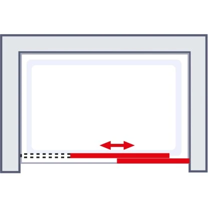 Schulte Alexa Style 2.0 Schiebetür In Nische BlackStyle 120 X 200cm 6 Schulte Alexa Style 2.0 Schiebetür In Nische BlackStyle 120 X 200cm – Bild 4