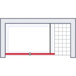 Schulte Alexa Style 2.0 Duschwand Walk In Loft 2-teilig BlackStyle 120 X 200cm -Badarmaturen Verkauf 4060991056758 2053 6