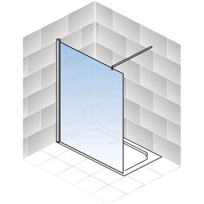 Schulte Alexa Style 2.0 Duschwand Walk In BlackStyle Atelier 1 Dekor 90 X 200cm 6 Schulte Alexa Style 2.0 Duschwand Walk In BlackStyle Atelier 1 Dekor 90 X 200cm – Bild 4