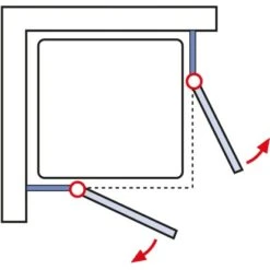 Schulte ExpressPlus Set Eckeinstieg AlexaStyle2.0 Mit Duschwanne 192x80cm -Badarmaturen Verkauf 4060991056994 2053 6