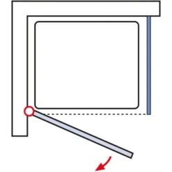 Schulte ExpressPlus Set Duschkabine Mit Drehtür AlexaStyle2.0 Mit DW 192x80cm -Badarmaturen Verkauf 4060991057038 2053 6