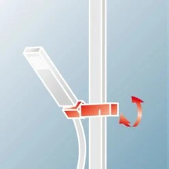 Schulte ExpressPlus Duschsystem Rain II Square Mit Thermostat Und Ablage 18 Schulte ExpressPlus Duschsystem Rain II Square Mit Thermostat Und Ablage -Badarmaturen Verkauf 4060991058776 2053 7