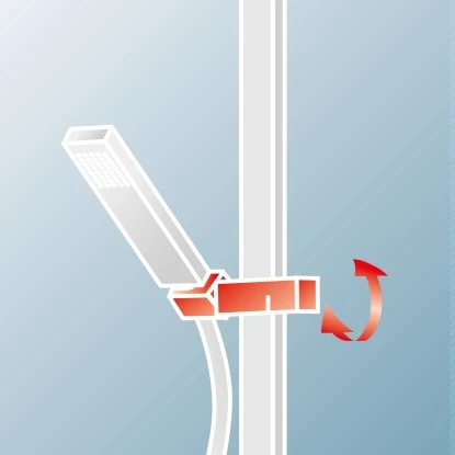 Schulte ExpressPlus Duschsystem Rain II Square Mit Thermostat Und Ablage 9 Schulte ExpressPlus Duschsystem Rain II Square Mit Thermostat Und Ablage – Bild 7