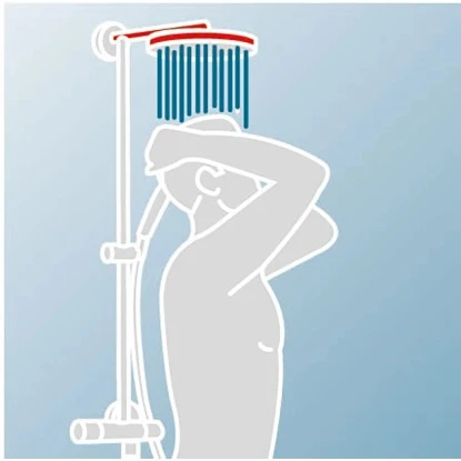 Schulte ExpressPlus Duschsystem Rain II Square Mit Thermostat Und Ablage 10 Schulte ExpressPlus Duschsystem Rain II Square Mit Thermostat Und Ablage – Bild 8