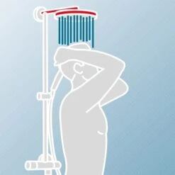 Schulte Duschsystem Rain Classic Mit Thermostat Kopfbrause Rund -Badarmaturen Verkauf 4060991060427 9