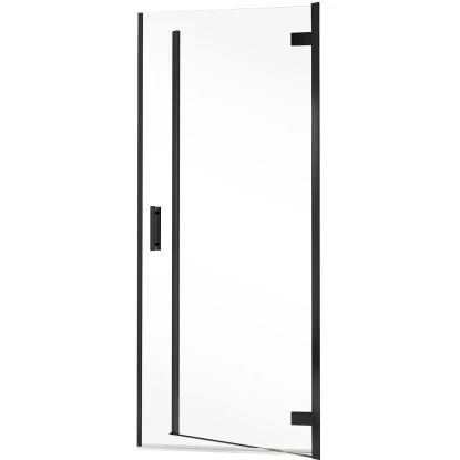 Schulte Drehtür Toura Nische Pendelbar Schwarz 200 X 90 Cm Klar Hell Anschlag R 4 Schulte Drehtür Toura Nische Pendelbar Schwarz 200 X 90 Cm Klar Hell Anschlag R – Bild 2