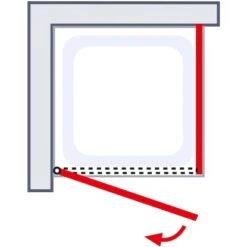 Schulte Drehtür Toura L + Seitenwand Pendelbar Schwarz 200 X 90 X 90 Cm Klar Hel 13 Schulte Drehtür Toura L + Seitenwand Pendelbar Schwarz 200 X 90 X 90 Cm Klar Hel -Badarmaturen Verkauf 4060991070068 2053 6