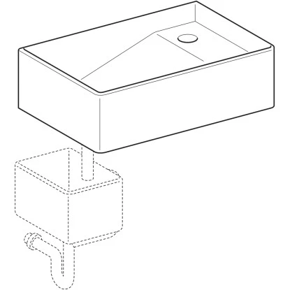 Geberit Gipsfangbecken Publica Oberteil 78 Cm Weiß 4 Geberit Gipsfangbecken Publica Oberteil 78 Cm Weiß – Bild 2