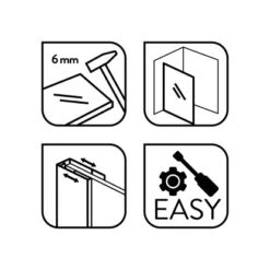 Baliv Duschabtrennung Walk-In DUK-120.131 120 Cm X 195 Cm Schwarz 16 Baliv Duschabtrennung Walk-In DUK-120.131 120 Cm X 195 Cm Schwarz -Badarmaturen Verkauf 4250312111048 WEB02 270521