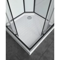 Sanotechnik Komplettduschkabine Sky 2 CL74 Schwarz -Badarmaturen Verkauf 447531 4633 4